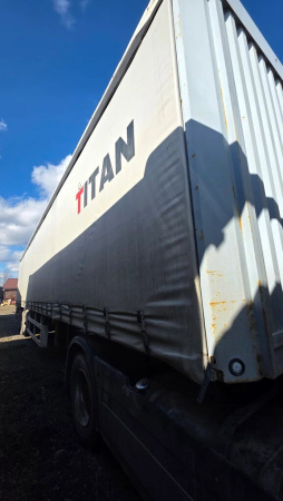 ZW TITAN226 Полуприцеп шторный — Б/У, 2023 г.