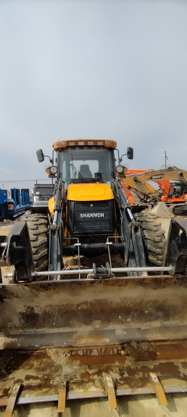 SHANMON 388 Экскаватор-погрузчик 388H — Б/У, 2024 г.