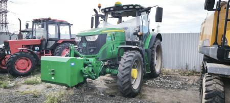 JOHN DEERE 6155R — Б/У, 2020 г.