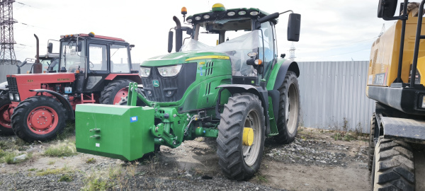 JOHN DEERE 6155R — Б/У, 2020 г.