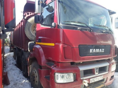 КамАЗ 65801 8x4 Самосвал 65801-001-68 — Б/У, 2021 г.