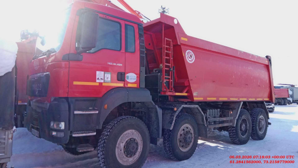 MAN TGS 41.480 8x8 BB-WW — Б/У, 2015 г. (Сургут, 750522 км)