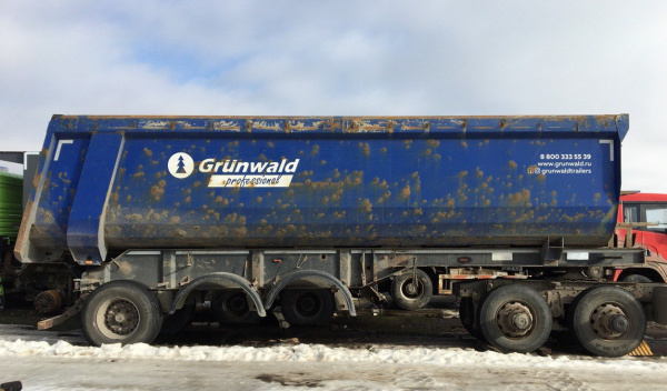 Grunwald 9453 Полуприцеп самосвальный 9453-0000010-50 — Б/У, 2019 г.