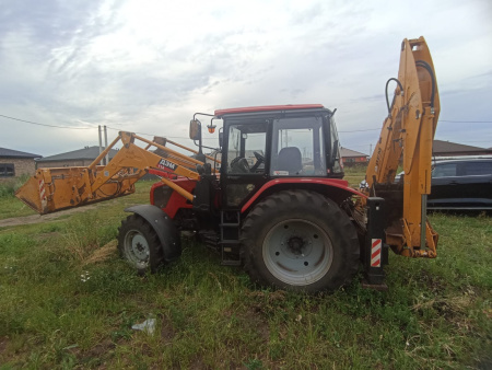МТЗ Беларус 92П Экскаватор-погрузчик ДЭМ-1145 — Б/У, 2023 г.