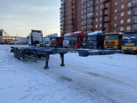 ЧМЗАП 9906 Полуприцеп контейнеровоз 3 оси 99064H-04 — Б/У, 2022 г.