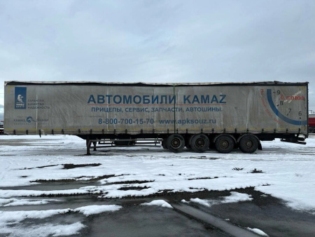 Тонар 9746 Полуприцеп шторный 97463 — Б/У, 2019 г.