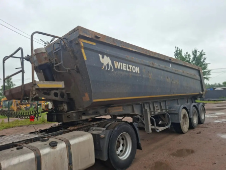 Wielton NW-3 Полуприцеп самосвальный NW3S33KO — Б/У, 2018 г.