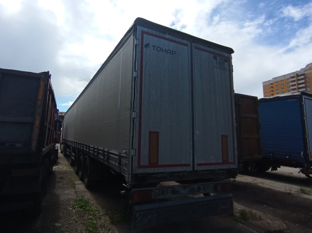 ТОНАР 97882 Полуприцеп шторный — Б/У, 2024 г.