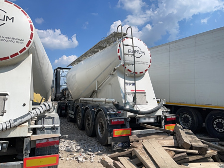 BONUM 914231 Полуприцеп цистерна для сыпучих грузов — Б/У, 2024 г.