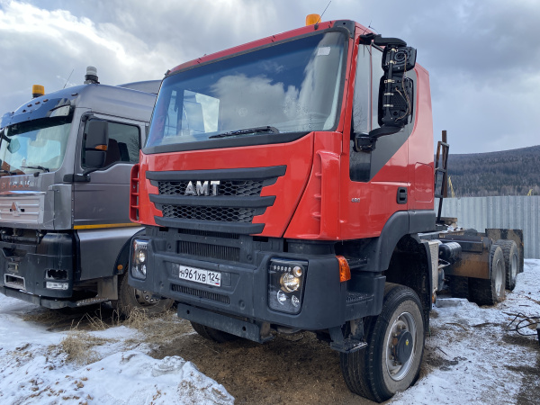 AMT N.V. 6329 6x6 Седельный тягач с КМУ 632910 — Б/У, 2023 г.