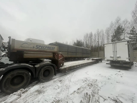 Спецприцеп 9942 Полуприцеп тяжеловоз 4 оси 994294 — Б/У, 2018 г.