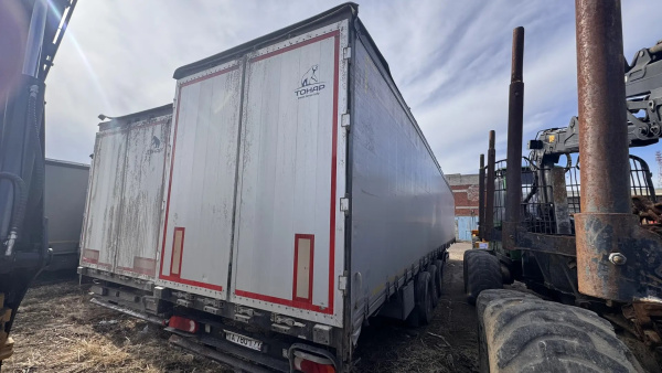Тонар 97882 Полуприцеп шторный — Б/У, 2023 г.