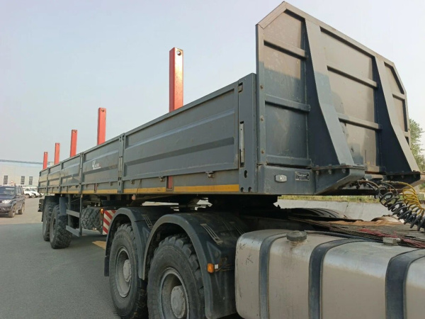 ЧМЗАП 93853 Полуприцеп тяжеловоз 2 оси 93853С-02 — Б/У, 2024 г.