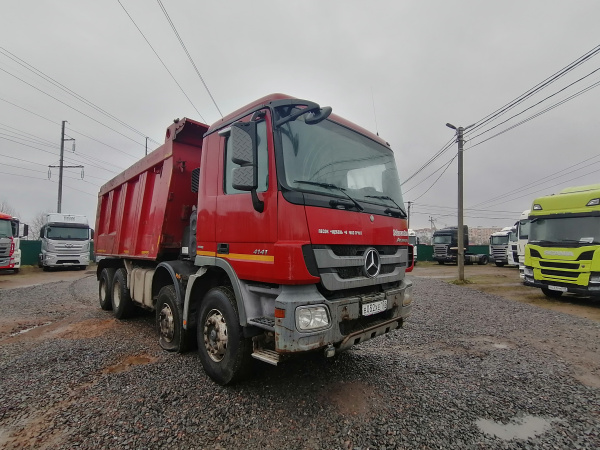 Mercedes-Benz ACTROS 8x4 Самосвал 4141 K — Б/У, 2015 г.