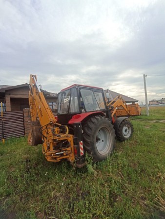 МТЗ Беларус 92П Экскаватор-погрузчик ДЭМ-1145 — Б/У, 2023 г.