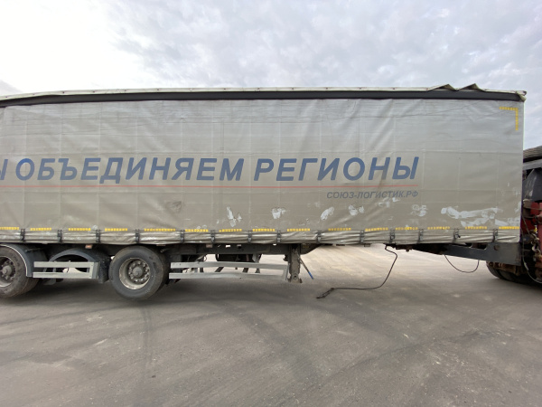 Тонар 97882 Полуприцеп шторный — Б/У, 2020 г.