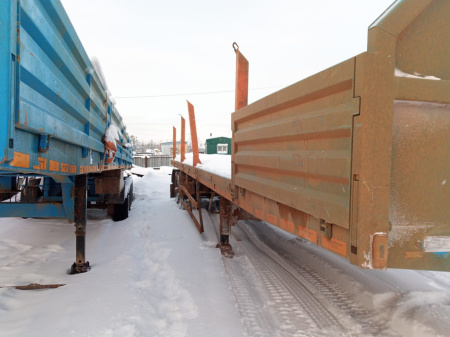 УралСпецТранс 9465 Полуприцеп бортовой 94654L — Б/У, 2022 г.