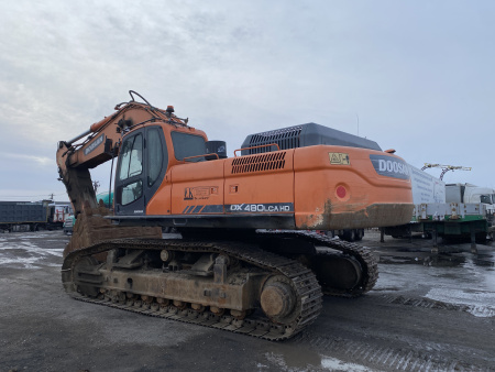 Doosan DX480 Экскаватор DX480LCA — Б/У, 2017 г.