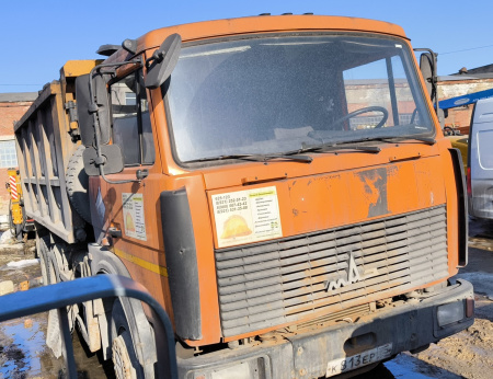 КУПАВА 6731* на шасси МАЗ 5516Х5 6x4 Самосвал — Б/У, 2018 г.