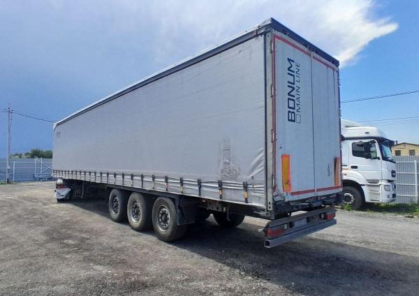 BONUM 914296-04 Полуприцеп шторный — Б/У, 2024 г.