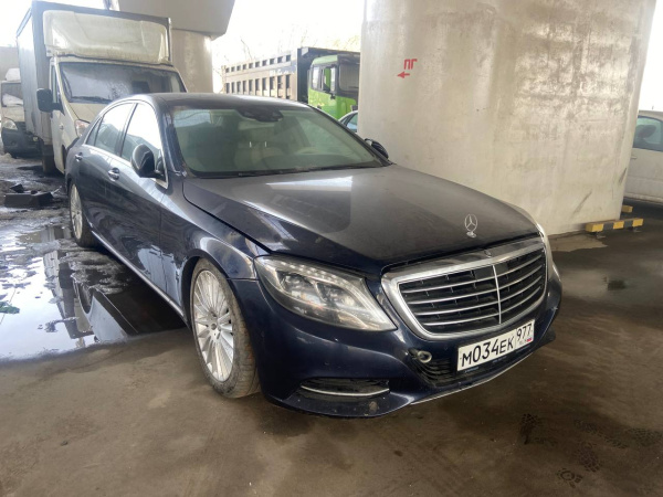 Mercedes-Benz S-CLASS 500 4MATIC L — Б/У, 2016 г.