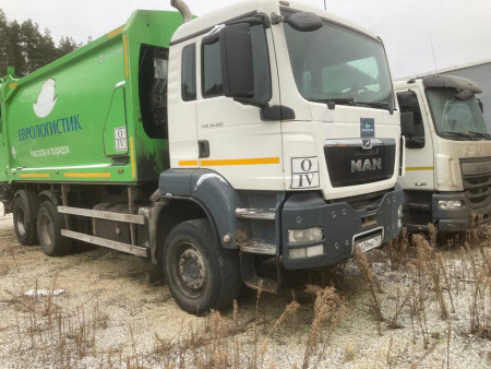 Завод специальной техники GPM на шасси MAN TGS 6x4 Мусоровоз GPM IV 22H25P — Б/У, 2018 г.