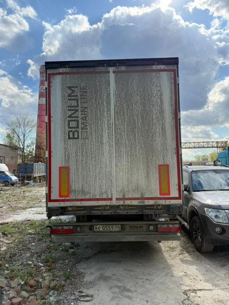 BONUM 9142 Полуприцеп шторный 914296-04 — Б/У, 2024 г.