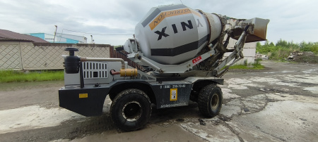 YNIX QGMC Автобетоносмеситель с самозагрузкой QGMC3000 — Б/У, 2024 г.