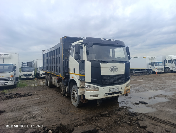 FAW J6 8x4 Самосвал СА3310Р66K24T4E5 — Б/У, 2022 г.