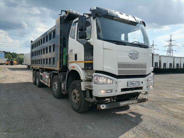 FAW J6 8x4 Самосвал СА3310Р66K24T4E5 — Б/У, 2023 г.