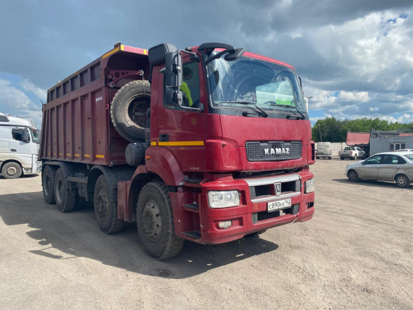 КамАЗ 65801 8x4 Самосвал 65801-T5 — Б/У, 2022 г.