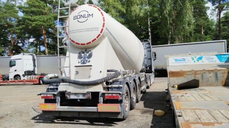 BONUM 914231 Полуприцеп цистерна для сыпучих грузов — Б/У, 2024 г.