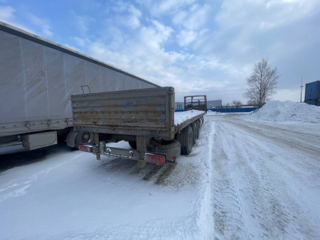 Туймазинский завод автобетоновозов 5885 Полуприцеп бортовой 588513 — Б/У, 2023 г.