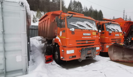 РЯЖСКИЙ АВТОРЕМОНТНЫЙ ЗАВОД МК-4534 на шасси КамАЗ 6520 6x4 КДМ — Б/У, 2023 г.