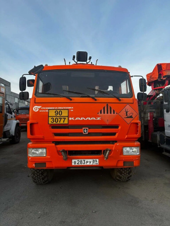 Исмиль 7808 на шасси КамАЗ 43118 6x6 Ломовоз с КМУ 780810 — Б/У, 2019 г.