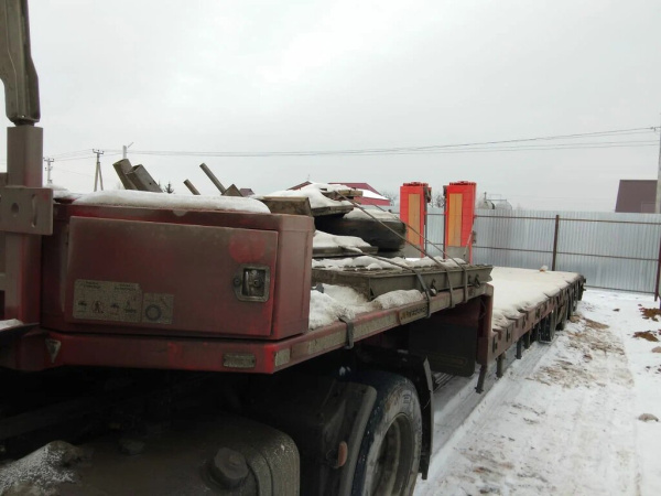 Ютерборг 9852 Полуприцеп тяжеловоз 4 оси 985245 — Б/У, 2023 г.