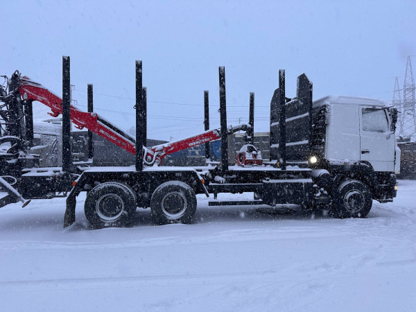 МАЗ 6312 6x4 Сортиментовоз с КМУ 61C505 — Б/У, 2024 г.