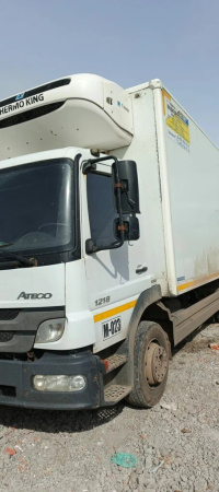 Mercedes-Benz ATEGO 4x2 Изотермический/рефрижератор с гидробортом 1218 L — Б/У, 2017 г.