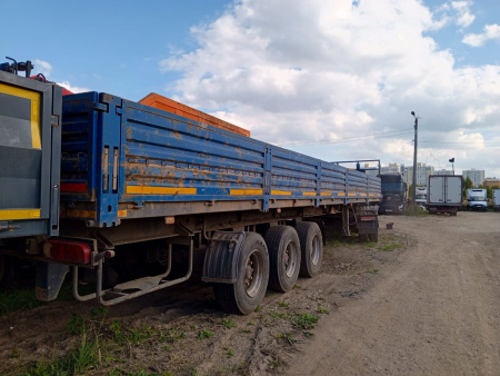 НефАЗ 9334 Полуприцеп бортовой 93341 — Б/У, 2019 г.