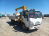 Isuzu ELF 8.3 Бортовой с КМУ ELF KV100 — Б/У, 2024 г.