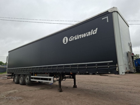 Grunwald 9453 Полуприцеп бортовой 9453-0000010-10 — Б/У, 2024 г.