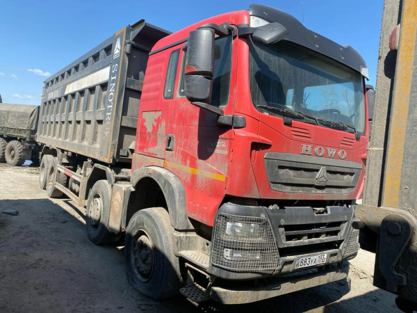 Howo T5G 8x4 Самосвал ZZ3317V386GE1 — Б/У, 2023 г.