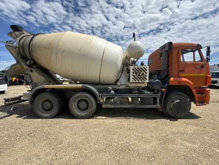 Туймазинский завод автобетоновозов 5814 на шасси КамАЗ 6520 6x4 Автобетоносмеситель 5814Z9 — Б/У, 2023 г.