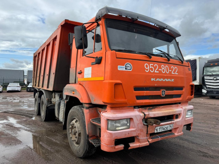 КамАЗ 6520 6x4 Самосвал 6520-53 — Б/У, 2019 г.
