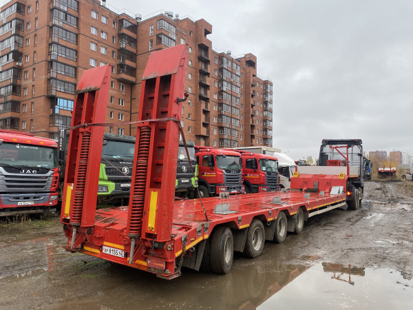 САВ (СпецАвто-Восток) 9318 Полуприцеп тяжеловоз 4 оси 93184E5 — Б/У, 2023 г.