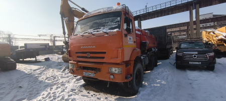 Завод ГРАЗ 5614 на шасси КамАЗ 43118 6x6 Автотопливозаправщик 56142-0000010-45 — Б/У, 2015 г.