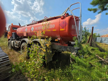 Энергомаш 5668 на шасси КамАЗ 43118 6x6 Автотопливозаправщик 5668E2 — Б/У, 2021 г.