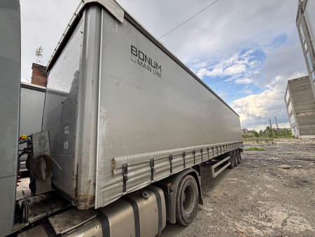 BONUM 9142 Полуприцеп шторный 914296-04 — Б/У, 2023 г.
