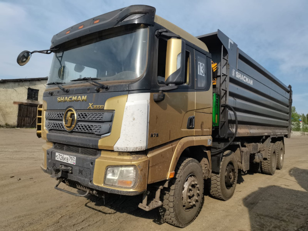 Shacman (Shaanxi) SX33186T366 8х4 Самосвал — Б/У, 2021 г.
