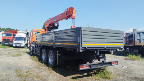 Кран центр "КАМАЗ" 659000 с КМУ KANGLIM KS1256G-II — Б/У, 2024 г.